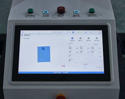 Electric Automated Palletizing Machine for Food & Paper Packaging Featuring Suction-based Stacking Built-in Collision Detection