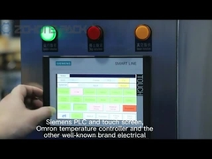 Οριζόντια μηχανή συσκευασίας δοκίμων πλήρως αυτόματη μηχανή τροφοδοσίας προπαρασκευασμένων σακουλιών