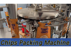 Πολυ σταθμός κόκκων τροφίμων μηχανών κενής συσκευασίας ZCHONE 1300kg αυτόματος