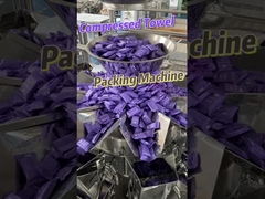 Μηχανή συσκευασίας οκτώ σταθμών για την τροφοδοσία σακούλας με σφιχτή πετσέτα