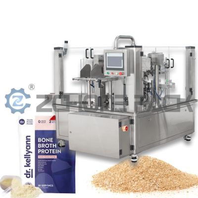 Powder Packaging Machine - Multi-Station Fully Automatic Bag Packaging Equipment for Powder Products