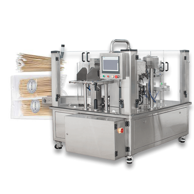 Automatic Cotton Swab Packaging Machine: Automatic Counting, Conveying, Feeding, Bagging, and Sealing