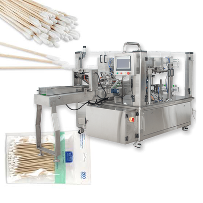 Automatic Cotton Swab Packaging Machine: Automatic Counting, Conveying, Feeding, Bagging, and Sealing